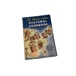 Vintage Cookbook The United States Regional Cookbook Prudence Penny Edition 1953